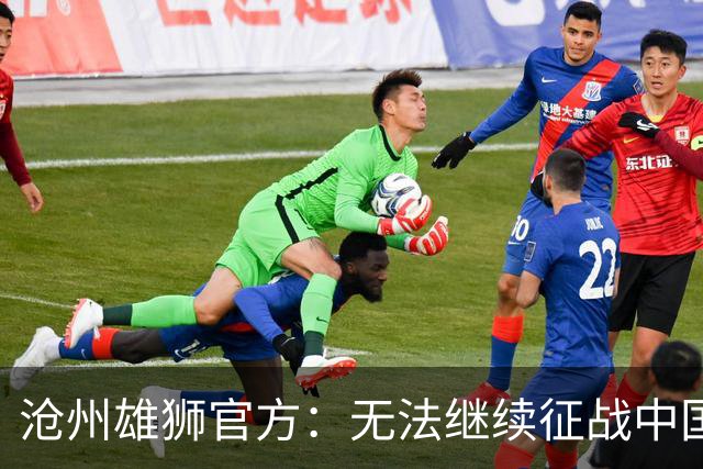 沧州雄狮官方：无法继续征战中国足球职业联赛